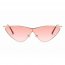 Iris S2067-C4 Women Metal Cat Eye Sunglasses