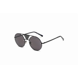 Iris S2012 CD01-B01 Modern Fashion Round Flat Divider Bridge Sunglasse