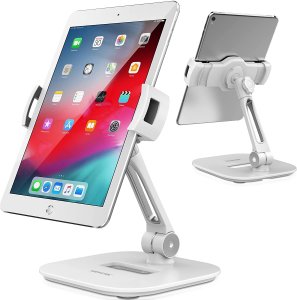 ?abovetek TS-116W Abovetek Stylish Aluminum Tablet Stand, Ipad Stand, 