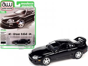 Autoworld 64322-AWSP075A 1994 Toyota Supra Gloss Black \modern Muscle\