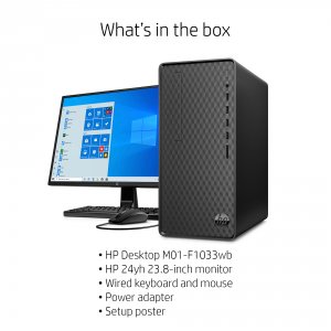 Hp 9EE50AA#ABA New Hp M01-f1033wb Desktop