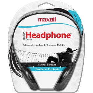 Hitach 190318 Maxell Headphones, , Hp-200, Stereo