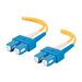 C2g 11217 6m Sc-sc 9125 Duplex Single Mode Os2 Fiber Cable Taa