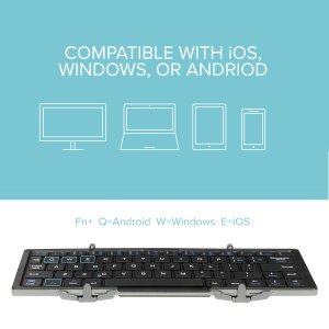 Plugable BT-KEY3 Plugable Bluetooth Keyboard - Compact