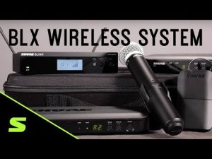 Shure BLX288/PG58-H10 Blx288 Pg58 Uhf Wireless Microphone System   Per