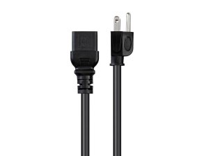 Monoprice 40073 Power Cord - Nema 5-15p To Iec 60320 C19_ 14awg_ 15a18