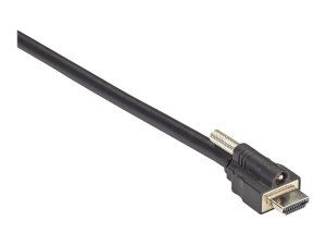 Black VCL-HDMIL-002M Locking Hdmi To Locking Hdmi Cable, 2-m (6.5-ft.)