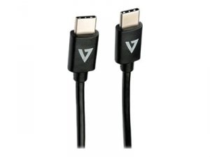 V7 V7USB2C-1M 1m Blk Usb-c Cable 480mbps Data