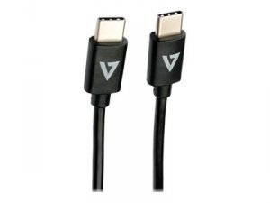 V7 V7USB2C-1M 1m Blk Usb-c Cable 480mbps Data