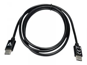 V7 V7USB2C-1M 1m Blk Usb-c Cable 480mbps Data