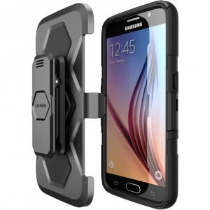 I S6-PRIME-BLACK Galaxy S6 Prime Holster Case - Black