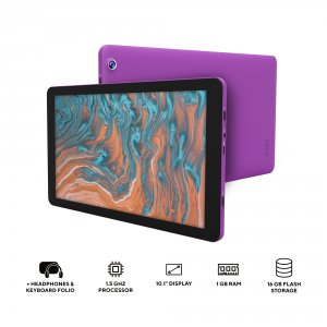 Dp CTB1016GPR 10.1 Quadcore Tablet Purple