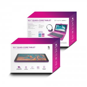 Dp CTB1016GPR 10.1 Quadcore Tablet Purple