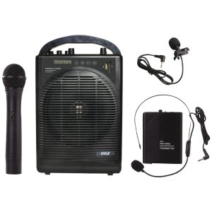 Pyle PWMA1216BM Pro(r)  Portable Bluetooth(r) Amp  Microphone System