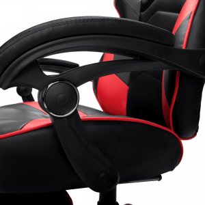 Ofm RSP-110-RED Respawn Recline Gaming Chrfootrest Red