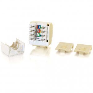 C2g 03800 Cat3 Rj12 Keystone Jack Ivory