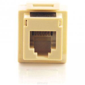 C2g 03800 Cat3 Rj12 Keystone Jack Ivory