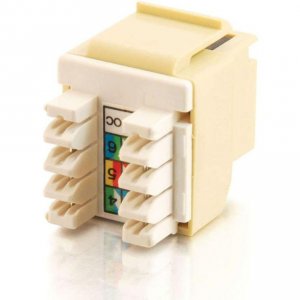 C2g 03800 Cat3 Rj12 Keystone Jack Ivory