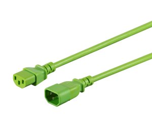 Monoprice 33609 Extension Cord Green_ 2ft