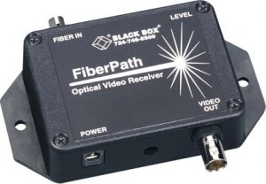 Black AC446A-RX Fiberpath Receiver (without Power Supply