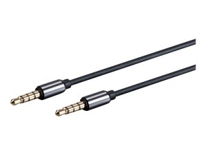 Monoprice 18633 Onyx Series Auxiliary 3.5mm Tr