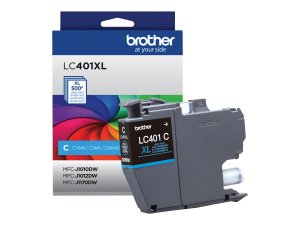 Original Brother LC401XLCS High Yield Inkjet Ink Cartridge - Single Pa