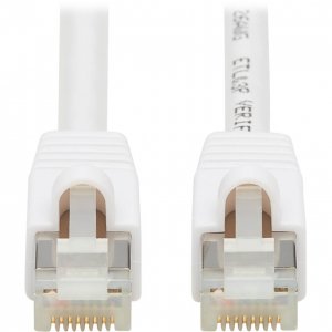 Tripp N262AB-014-WH 14ft Safe-it Cat6a Enet Cable