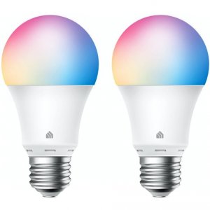 Tplink KL125P2 Kasa Smart Wi-fi Light Bulb, Multicolor,2-pack