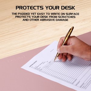 Generic ENPCPXP100PKWS Pu Leather Xxl Mouse Pad - Pink