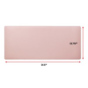 Generic ENPCPXP100PKWS Pu Leather Xxl Mouse Pad - Pink