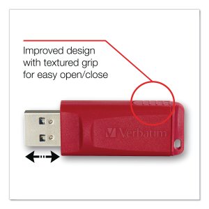 Verbatim 98703 (r)  8gb Store N Go(r) Usb Flash Drives, 3 Pk