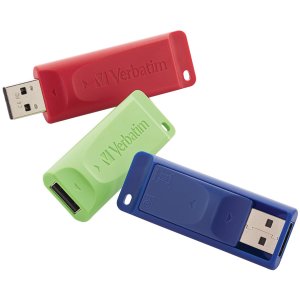 Verbatim 98703 (r)  8gb Store N Go(r) Usb Flash Drives, 3 Pk