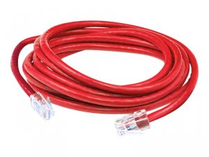 Addon ADD-1FCAT6ANB-RD 1ft Rj-45 Mm Taa Cat6a Red Cu Patch Cbl