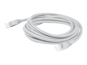 Addon ADD-14FCAT6A-WE 14ft Rj-45 Mm Cat6a White Cu Patch Cbl