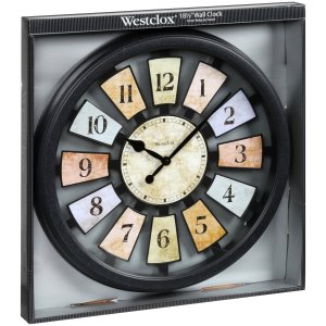 Westclox 36014 18 Kalediscope Wall Clock