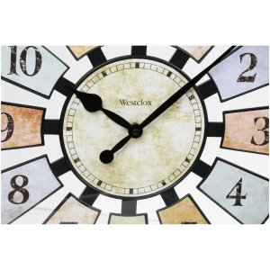 Westclox 36014 18 Kalediscope Wall Clock