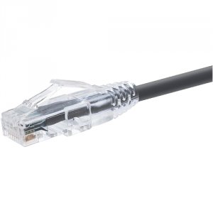 Unc 10055 Unirise 6 Foot Cat6 Snagless Clearfit Patch Cable Black - Hi