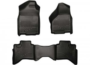 Husky 98031 Liners Front  2nd Seat Floor Liners Fits 02-09 Ram 1500 Qu