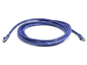 Monoprice 2144 Cat5e 24awg  Cable_ 7ft Purple