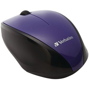 Verbatim 97994 (r)  Wireless Multi-trac Blue Led Optical Mouse (purple