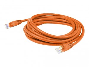 Addon ADD-2FCAT6A-OE 2ft Rj-45 Mm Cat6a Orange Cu Patch Cbl