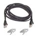 Belkin A3L980-75-BLK-S Cat. 6 Utp Patch Cable - Rj-45 Male - Rj-45 Mal