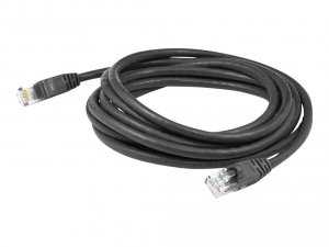 Addon ADD-6FCAT6-BK 6ft Rj-45 Mm Cat6 Black Cu Patch Cbl