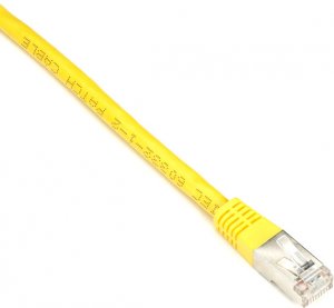 Black EVNSL0272YL-0025 Cat6 Shld Patch Cable 25 Feet 26 Awg