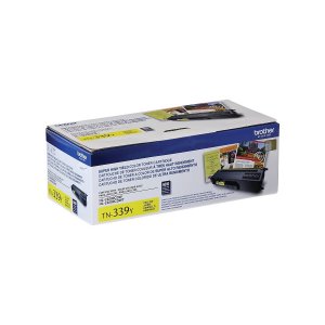 Original Brother TN339Y Super High Yield Yellow Toner Cartridge - Lase