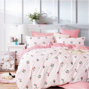 Say MX-21-D-FQ Isabella Rose Only 100% Cotton Reversible 3 Pcs Duvet C