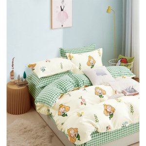 Say HS-12S-C-FQ Sofie Little Mermaid 100% Cotton Reversible Comforter 