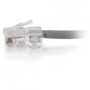 C2g 15228 7ft Cat5e 350 Mhz Assembled Plenum Patch Cable - Gray