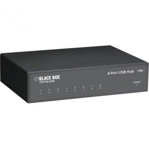 Black IC1025A Usb Hub, 8-port, Rs-232rs-422rs-485