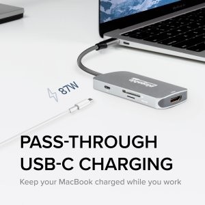 Plugable USBC-7IN1 Plugable 7-in-1 Usb C Hub Adapter